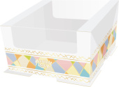 Коробка для торта «АВТОМАТ» 310*310*155 мм
