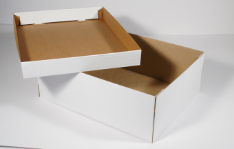 Коробка для упаковки 270*340*120, белая
