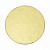 Подложка для пирожного толщиной 0,8 мм, D 90 мм, золото/бурая