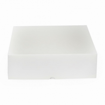 Коробка для пирожных, 190*130*75, белая